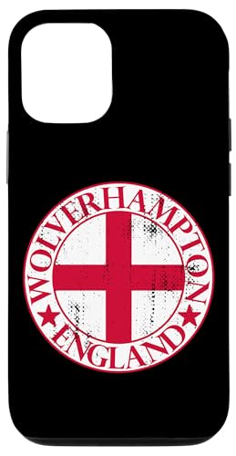 Hülle für iPhone 12/12 Pro Wolverhampton England Flagge, England Fahne, Wolverhampton von CQ England Urlaub Design