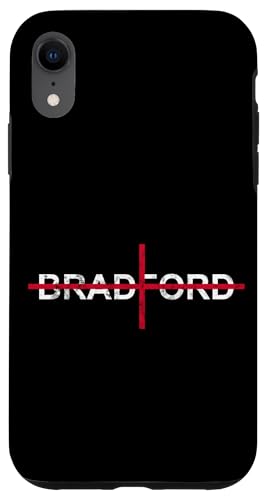 Hülle für iPhone XR Bradford England Flagge, England Fahne, Bradford von CQ England Urlaub Design