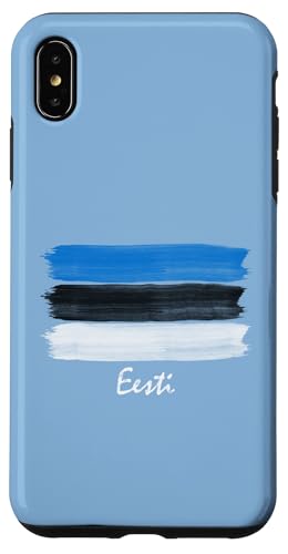 Hülle für iPhone XS Max Estland Flagge, Estnische Flagge, Estland Fan, Eesti von CQ Estland Fahne Design