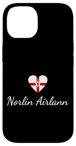 Hülle für iPhone 14 Nordirland Flagge, Nordirland Reise, Herz Nordirland von CQ Nordirland Geschenke