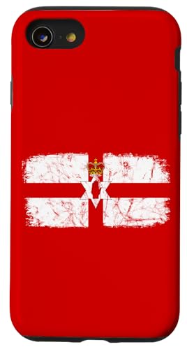 Hülle für iPhone SE (2020) / 7 / 8 Nordirland Flagge, Nordirland Reise, Nordirland von CQ Nordirland Geschenke