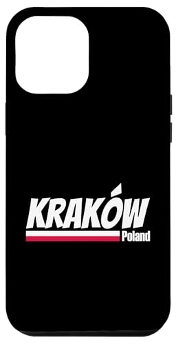 Hülle für iPhone 12 Pro Max Krakow Polen Flagge, Polnische Flagge, Poland Flag, Krakau von CQ Polen Urlaub Design