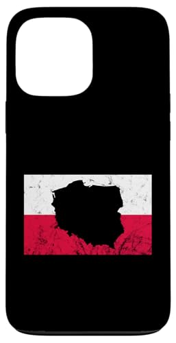 Hülle für iPhone 13 Pro Max Polen Flagge, Polen Umriss, Polnische Flagge, Polska von CQ Polen Urlaub Design