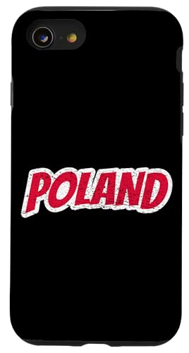 Hülle für iPhone SE (2020) / 7 / 8 Poland, Polen Flagge, Polnische Flagge, Polen von CQ Polen Urlaub Design