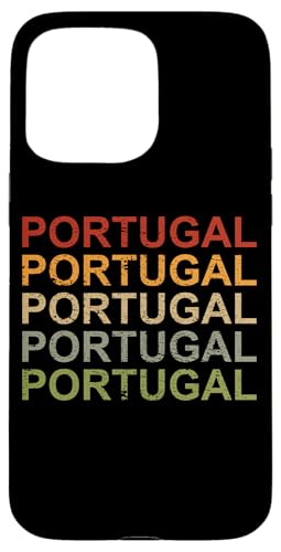 Retro Portugal Urlaub, Portugal Reise, Portugal Hülle für iPhone 15 Pro Max von CQ Portugal Urlaub Design