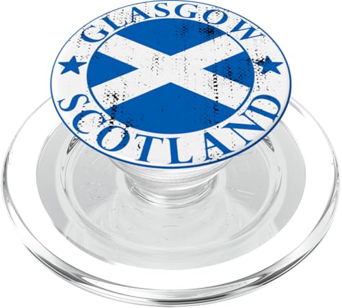 Glasgow Schottland Flagge, Schottland Reise, Glasgow PopSockets PopGrip für MagSafe von CQ Schottland Geschenke