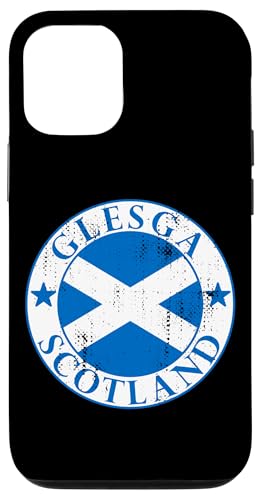 Hülle für iPhone 12/12 Pro Glasga Scotland Schottland Flagge, Schottland Reise, Glasgow von CQ Schottland Geschenke