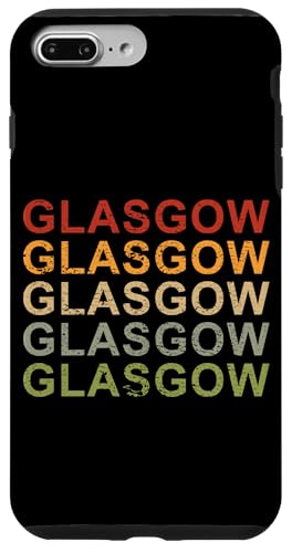 Hülle für iPhone 7 Plus/8 Plus Retro Glasgow, Schottland Reise, Glasgow von CQ Schottland Geschenke