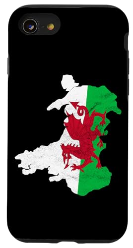 Hülle für iPhone SE (2020) / 7 / 8 Wales Flagge, Wales Reise, Wales Stolz, Cymru, Wales von CQ Wales Geschenke