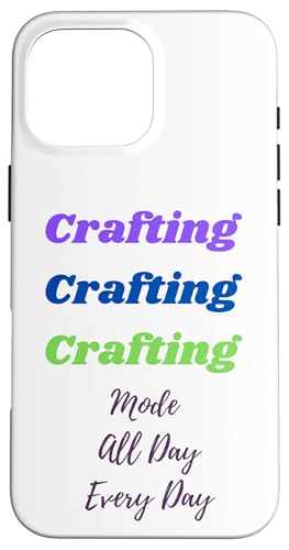 Hülle für iPhone 16 Pro Max Basteln Hobby Handwerk Handwerk DIY Bastler von CRAFTING LOVERS, CRAFTS, DIYS, HOBBIES, PAST TIMES