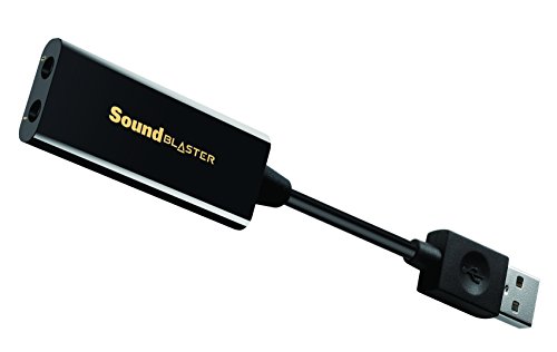 Creative Sound Blaster Play!3 - USB-DAC-Verstärker und externe Soundkarte, schwarz von CREATIVE