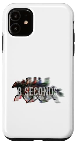 Hülle für iPhone 11 8 Seconds Rodeo | Cowboy Bull Riding 1990er Vintage von CROSS COLOURS