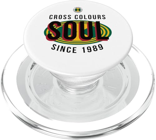 Soul | Retro-Grafik der 1990er Jahre Vintage PopSockets PopGrip für MagSafe von CROSS COLOURS