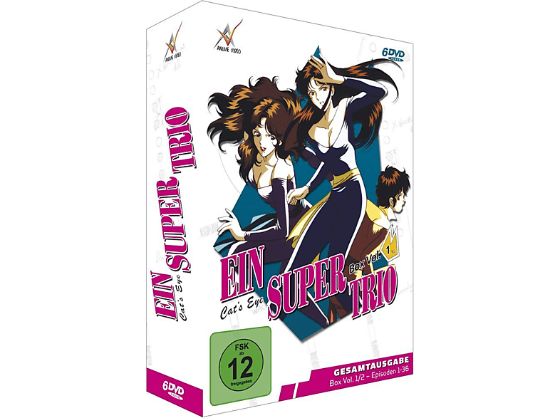 Ein Supertrio – Cat's Eye Gesamtausgabe Teil 1 DVD von CRUNCHYROLL