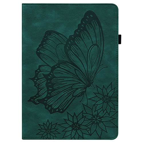 Schutzhülle für Tablet PC PU Leder Flip Wallet Schutzhülle Schmetterling Prägung Schutzhülle Tablet PC Personal Abdeckung Kompatibel mit Huawei Media M5 Lite von CSHNB