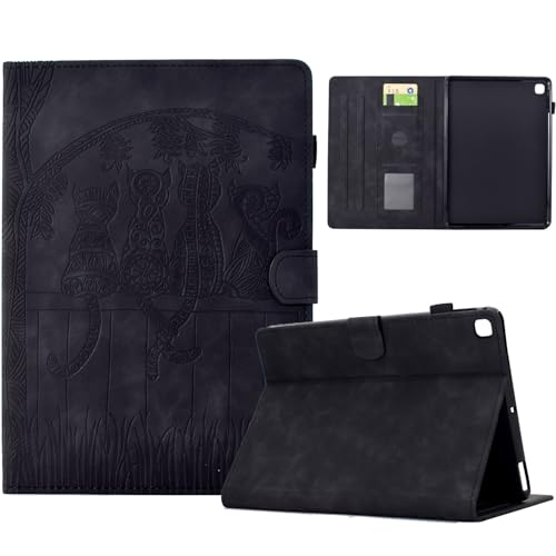 Tablet PC Hülle Compatible with Samsung Galaxy Tab S5e 10.5 Inch 2019 Released Models SM-T720/SM-T725 Case Slim Slim PU Leather Protective Case Shell with Card Holder Folio Stand Cover with Auto Sleep von CSHNB