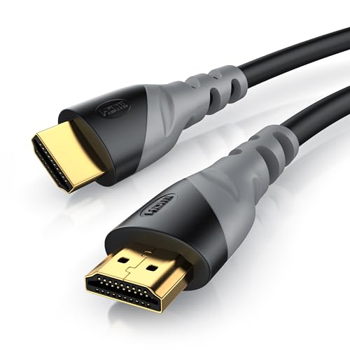 CSL - 16k 8k HDMI Kabel 2.1-0,5m - 16k@30Hz 8k@60Hz 4k@120Hz - UHD II - Ultra High Speed Ethernet 48Gbps - HDMI 2.1 8k 16k / 2.0 4k - HDR 10+ eARC 3D VRR - Gaming TV PS5 Xbox von CSL-Computer