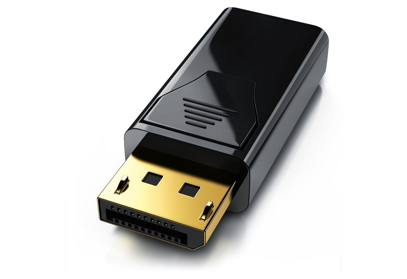 CSL Audio- & Video-Adapter DisplayPort zu HDMI Typ A, Ultra HD 4k DP zu HDMI Konverter von CSL