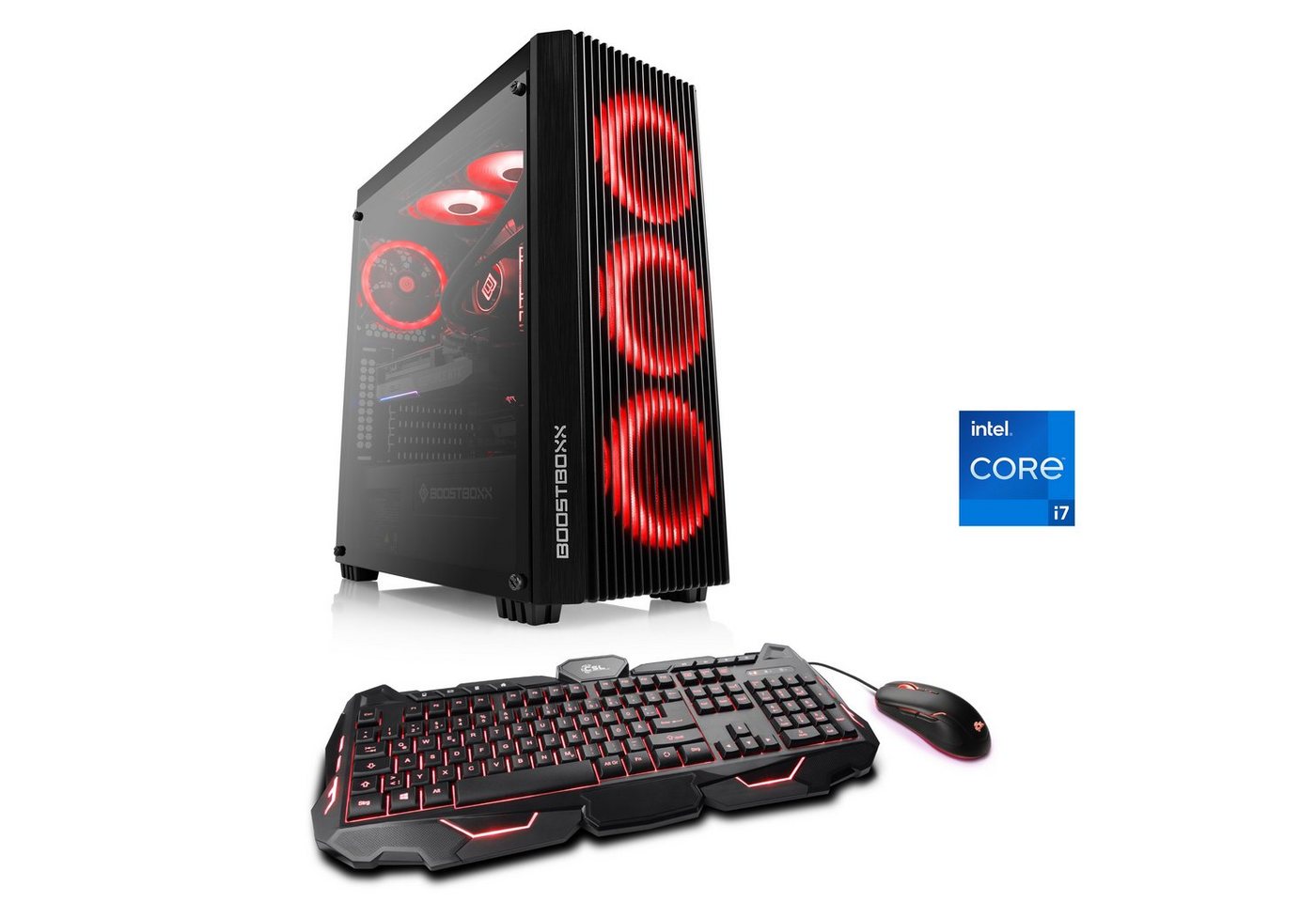 CSL HydroX V27111 Gaming-PC (Intel® Core i7 12700F, GeForce RTX 3060, 16 GB RAM, 1000 GB SSD, Wasserkühlung) von CSL