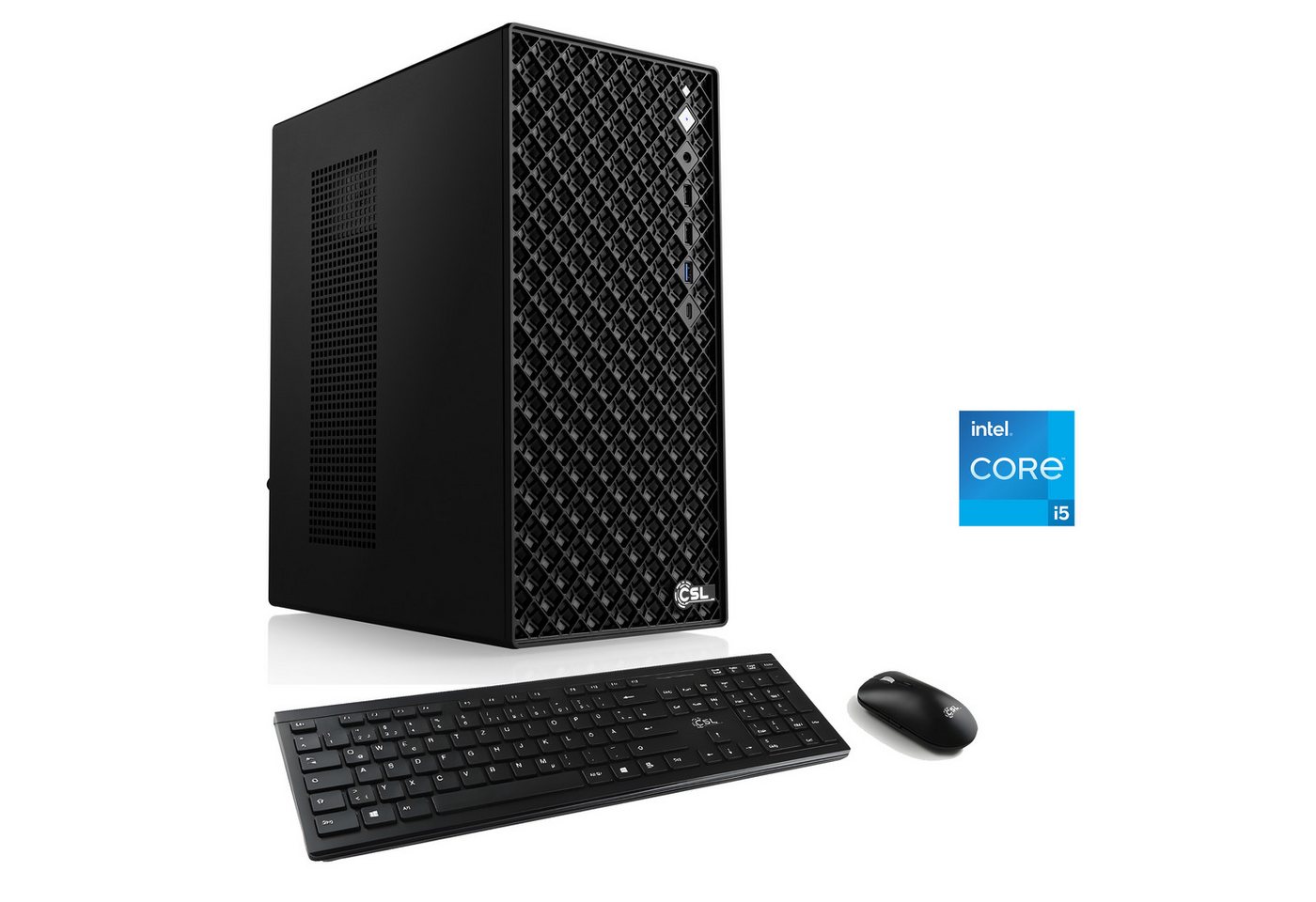 CSL Mystic V24013 PC (Intel® Core i5 14400, 16 GB RAM, 1000 GB SSD, Luftkühlung) von CSL