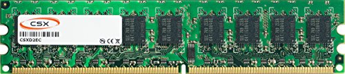 CSX CSXD2EC667-2R8-4GB 4GB DDR2-667MHz PC2-5300E 2Rx8 256Mx8 18Chip 240pin CL5 1.8V ECC Unbuffered DIMM Arbeitsspeicher von CSX