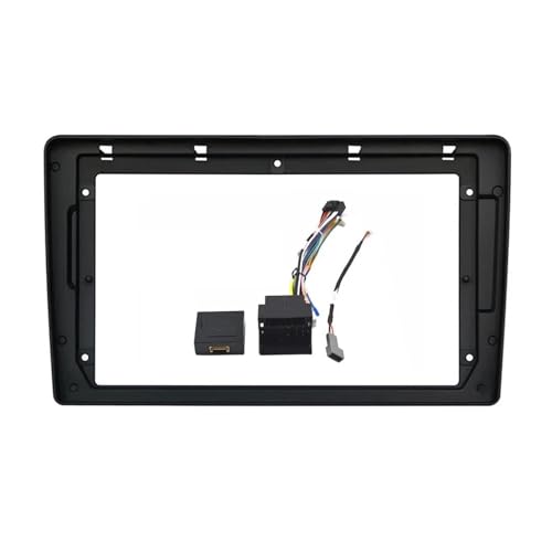 Für Citroen Für Berlingo 2015 2016 2017 2018 Autoradio Blenden Stereo Player 2 Din Headunit Panel Armaturenbrett Rahmen(Rahmenkabel Canbus) von CTCYWLWAYZ