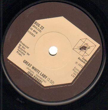 JOHN KONGOS - GREAT WHITE LADY - 7 inch vinyl / 45 von CUBE