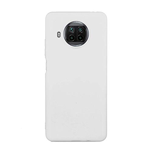 CUZZCASE Kompatibel mit Xiaomi Mi 10T Lite Hülle Case Silikon Schutzhülle Handyhülle,Outdoor Stoßfest Schutzhülle Schmaler Telefonschutz-Stoßfest-Weiß von CUZZCASE