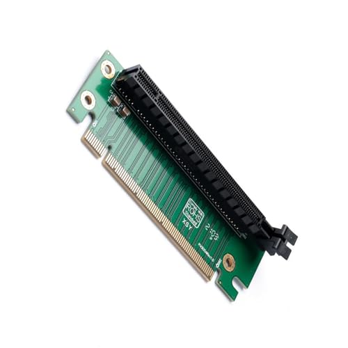 CVZQTE Einfache Installation PCIe X16-Stecker Auf Buchse Grafikkartenadapter 90-Grad Drehung Für Kleine Gehäuse Karten von CVZQTE