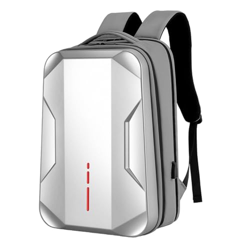 CVZQTE Gaming-Laptop-Tasche, Rucksack für 15,6 - 17,3 Zoll Laptops, Wasserflaschenhalter, Kleiderfach, Computertasche von CVZQTE