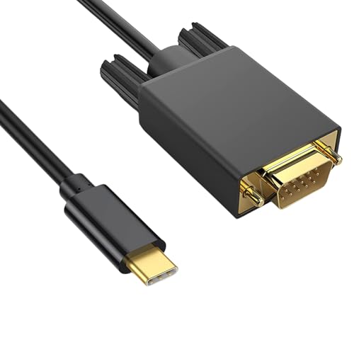 CVZQTE Schnelles USB Typ C Auf VGA Adapterkabel Mit 31-Zoll Anschluss Für Den Einfachen Anschluss Von Geräten An Monitore Oder Projektoren von CVZQTE