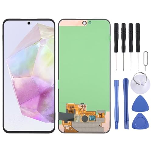 CWONCONGOIN Handy-Ersatzzubehör für Galaxy A35 SM-A356BB LCD-Bildschirm mit Digitizer, komplettes Montage-Reparaturteil von CWONCONGOIN