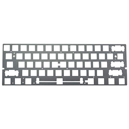 CYILPR Mechanische Tastatur, 60 % Platte, Anode, Aluminium, Zeichnen, gleichzeitige Positionierungsplatte, Unterstützung ANSI für GH60 von CYILPR