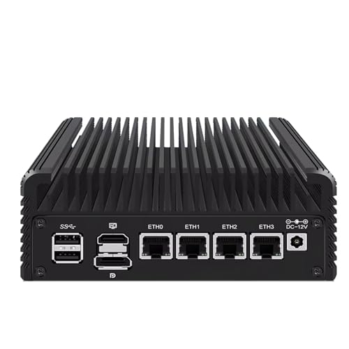 CYMINILMDPC Micro-PC der 12. Generation N100 Firewall Soft Router DDR5 4800 MHz 4xi226-V 2,5G LAN-Firewall-Gerät 8USB von CYMINILMDPC