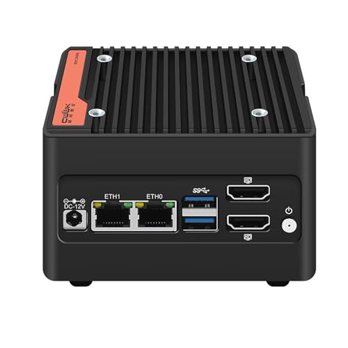 CYMINILMDPC Pocket NAS Computer 4xM.2 NVMe 𝐈𝐧𝐭𝐞𝐥 N150 Slot Firewall Mini PC 2xi226-V 2.5G Micro NAS Server Desktop Computer 2xUSB3.2 2xHDMI2.0 Support WiFi7, von CYMINILMDPC