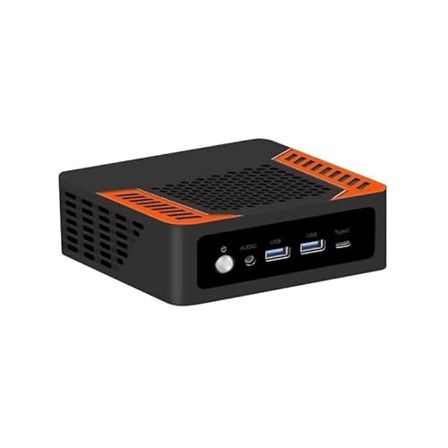 CYMINILMDPC TOPC Mini PC Gaming Desktop Ryzen 7 8845HS (up to 5.1GHz) 2xDDR5 USB4.0 NVMe 2 LAN Win 11 Pro WiFi6E BT5.3/ HDMI/RJ45 2.5G/USB2.0 von CYMINILMDPC