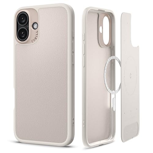 CYRILL von Spigen Kajuk Mag Hülle Kompatibel mit iPhone 16 (2024) - Cream von CYRILL