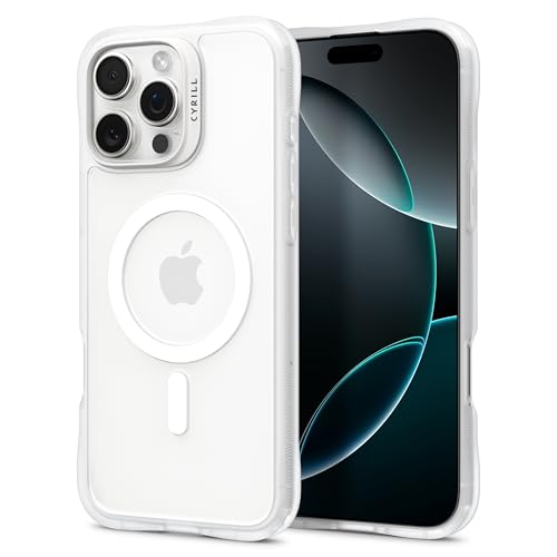 CYRILL von Spigen UltraSheer Mag Hülle Kompatibel mit iPhone 16 Pro Max (2024) - Matte Clear von CYRILL