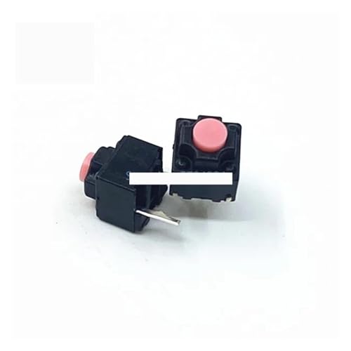 10-100PCS HUANO Mute Button 6 * 6 * 7.3 Silent Switch Wireless Wired Button Switch 6X6X7.3MM CZAOINCU(10 million Pink,Taglia unica) von CZAOINCU