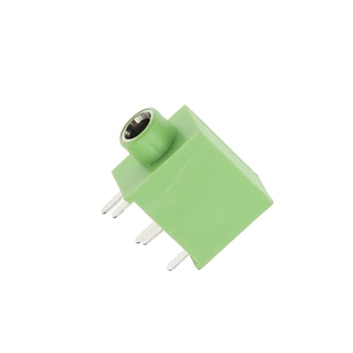 100PCS PJ215 PJ-325 3.5mm Five colours Stereo Headphone Connector Adapter Power Plug Audio Video Jack Socket Plug CZAOINCU(Green) von CZAOINCU