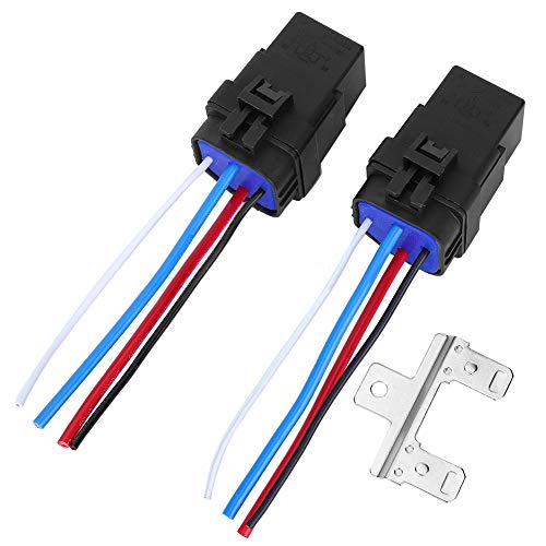 1 Set 12V DC 40A 4Pin Automobil Relais Draht Wasserdichte Integrierte Auto Auto Sockel Relais Zitrone + Relais + Tür + Dichtung 18 * 10 * 4, von CaCaCook