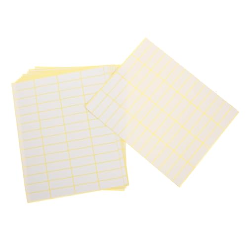 Cabilock 15 Blatt Preisschild Aufkleber Etikett Vinyl Klebstoff Leer Klebrig Preisaufkleber Für Kleine Unternehmen Kleine Preisaufkleber Weiß Selbstklebendes Papier Cabilock 15 Blatt Preisschild Aufkleber Etikett Vinyl Klebstoff Leer Klebrig Preisaufkleber Für Kleine Unternehmen Kleine Preisaufkleber Weiß Selbstklebendes Papier von Cabilock