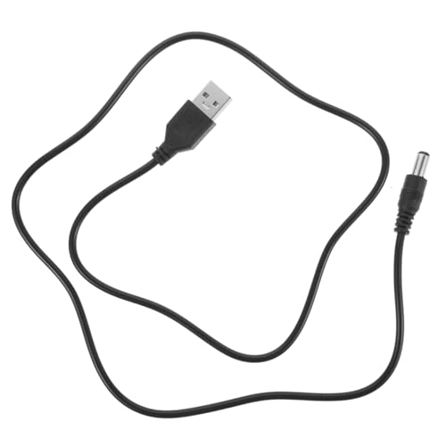 Cabilock Ladekabel Für Den Mülleimer Ersatznetzkabel Usb-netzkabel Usb-zu-dc-ladekabel Usb-zu-dc-kabel Netzkabel Für Mülleimer Usb Zu Dc Netzkabel Usb-ladekabel 1a Ladekabel Black Plastik von Cabilock