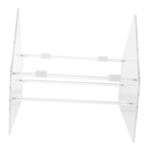 Cabilock Plattenregal Schreibtischorganizer Tischdeckenklammern Urkunden Reg Anzeige Office-datei-organizer Dokumentenregal Rekordhalter Für Zu Hause Vinyl-plattenhalter-rack Cd-rack Acryl von Cabilock