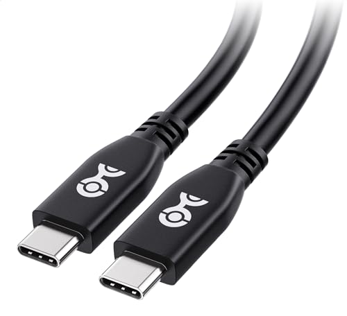 Cable Matters USB4 Kabel mit 40Gbps Daten, 8K Video und 240W Ladeleistung in 2 Meter - USB 4 Kabel voll kompatibel mit USB C, Thunderbolt 3 und Thunderbolt 4 von Cable Matters