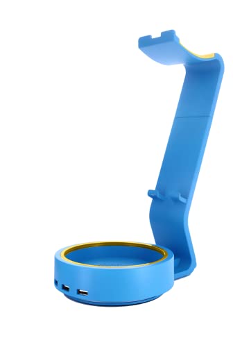 Cable Guy Headset Halter blau Ladestation V2 Tischdeko Fanartikel Lifestyle Kopfhörer Halter von Cableguys