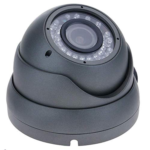 BeMatik - Metall-Dome-Kamera 700TVL 1/4 36 LED-Metall-85x118mm von Cablematic