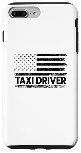 Hülle für iPhone 7 Plus/8 Plus Amerikanische USA-Flagge Taxifahrer Taxifahrer Taxis Fahrer von Cabs Taxi Driving Driver Gifts