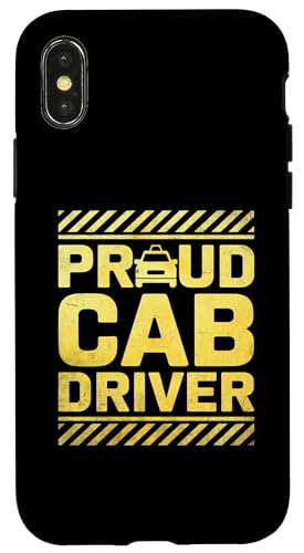 Hülle für iPhone X/XS Stolze Taxifahrer Taxifahrer Taxis Fahrer von Cabs Taxi Driving Driver Gifts