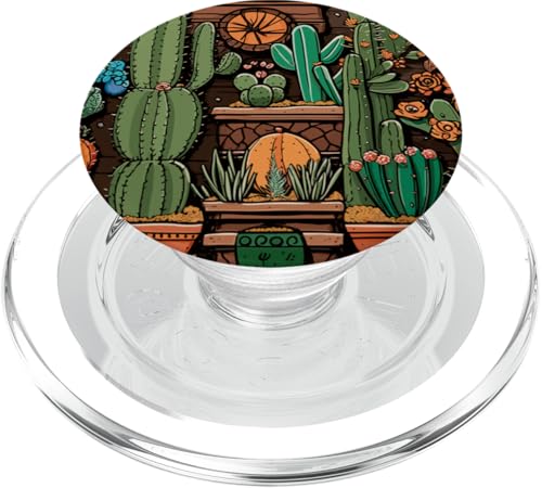 Kaktus, Sukkulenten, Kakteen, Kaktus PopSockets PopGrip für MagSafe von Cactus Lover Gift Ideas, Graphics & Themes